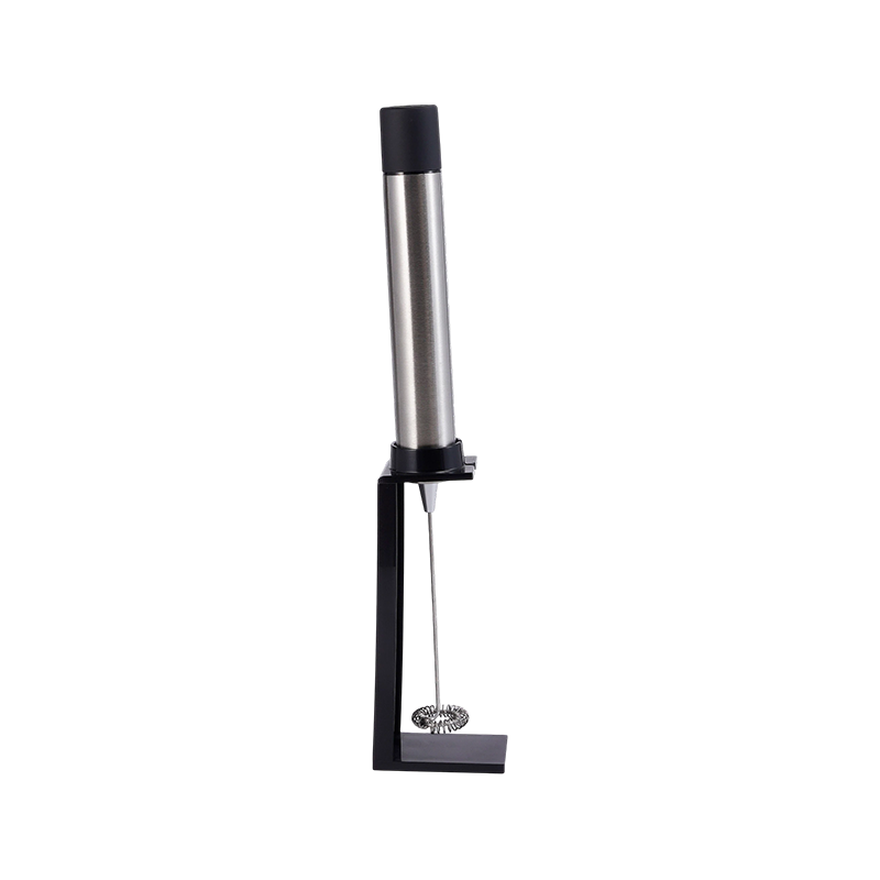 Hindi kinakalawang na asero awtomatikong electric milk frother na may base